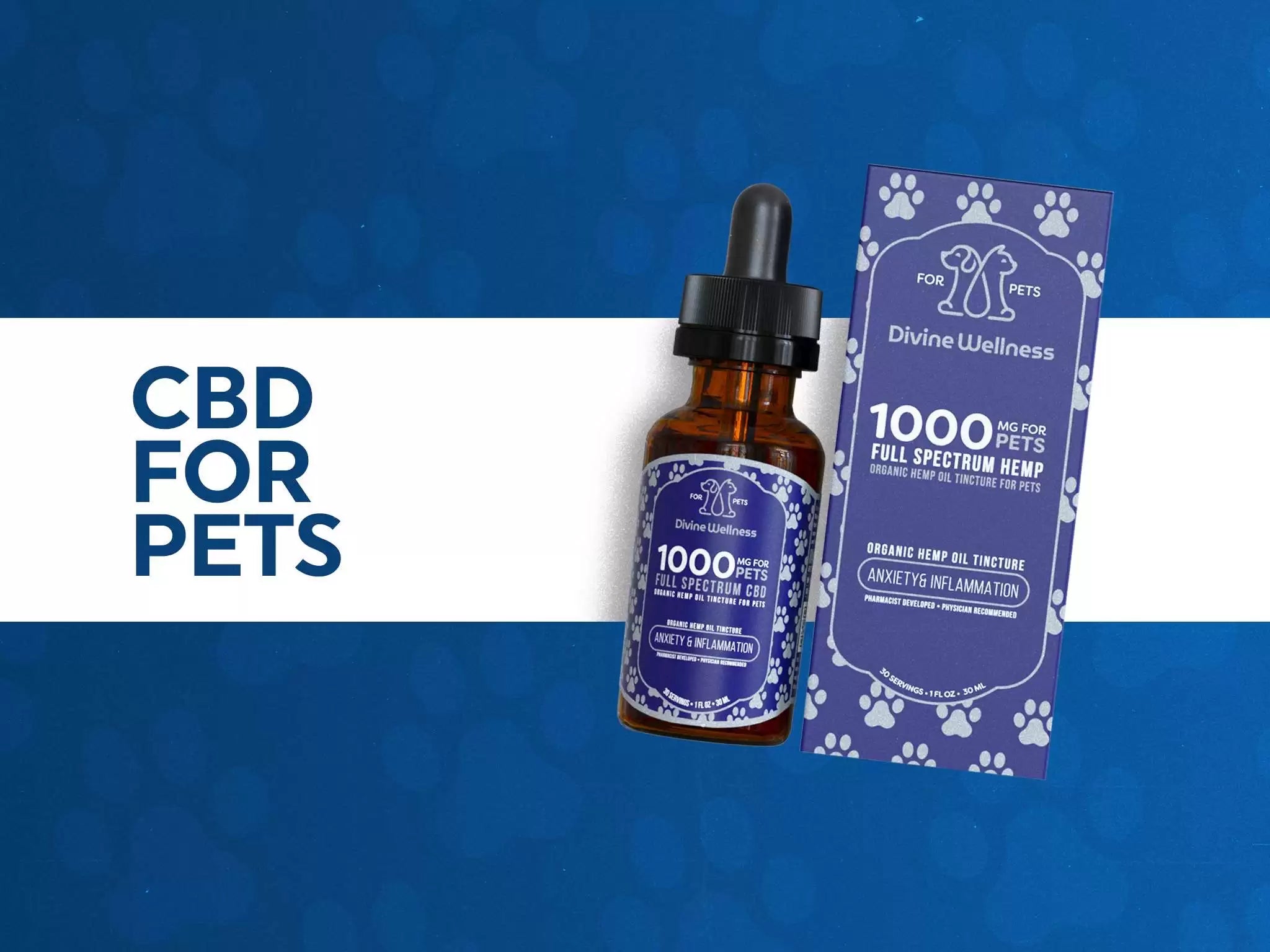 1000mg Full Spectrum CBD Pet Oil