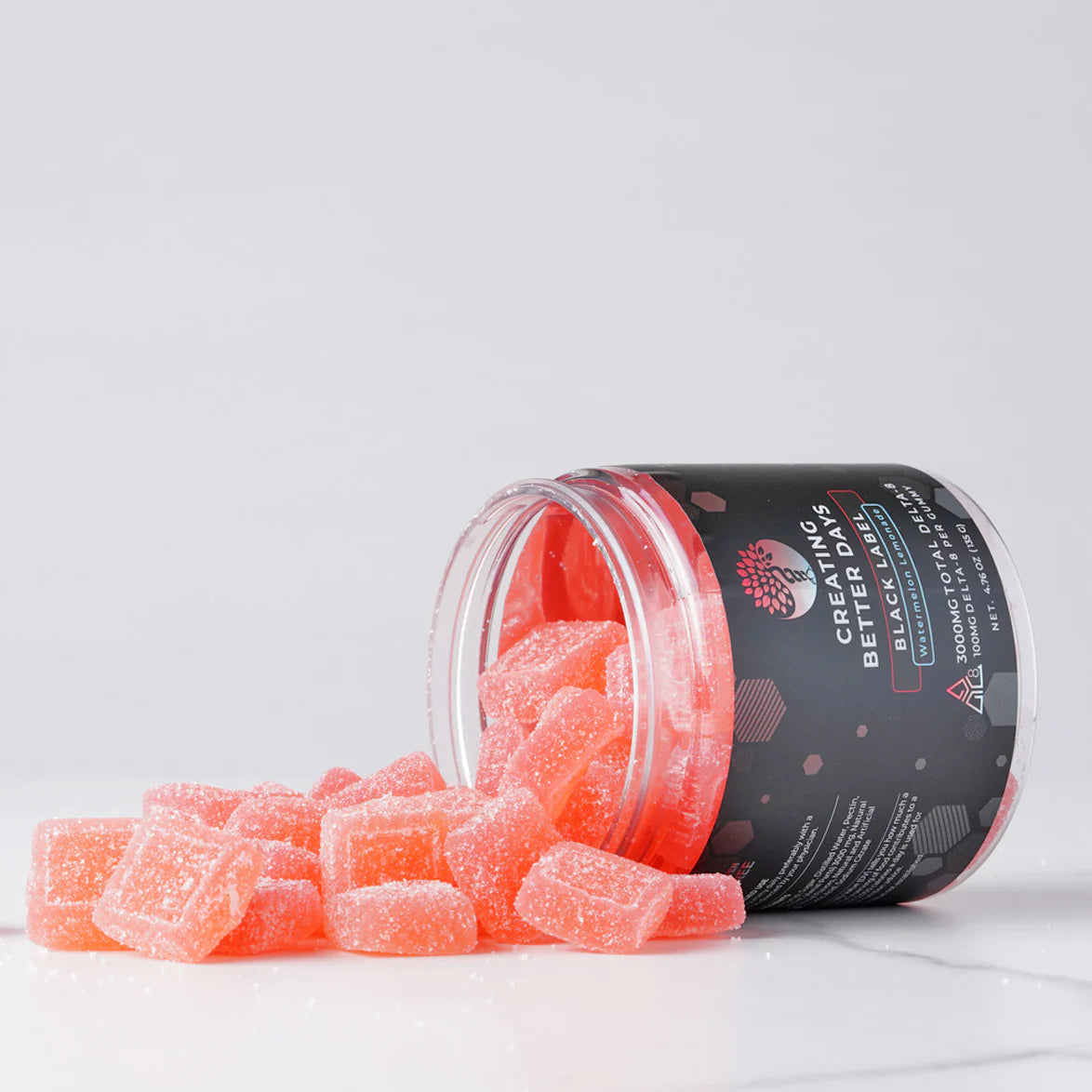 3000MG DELTA-8 GUMMIES - BLACK LABEL | CREATING BETTER DAYS