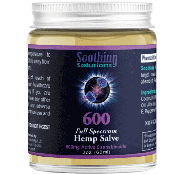 Soothing Solutions 600mg Instant Relief Full Spectrum Hemp Salve