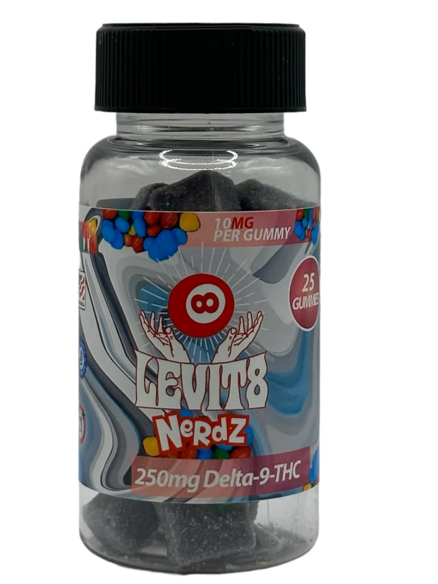 Levit8 Delta-9 Nerdz Gummies