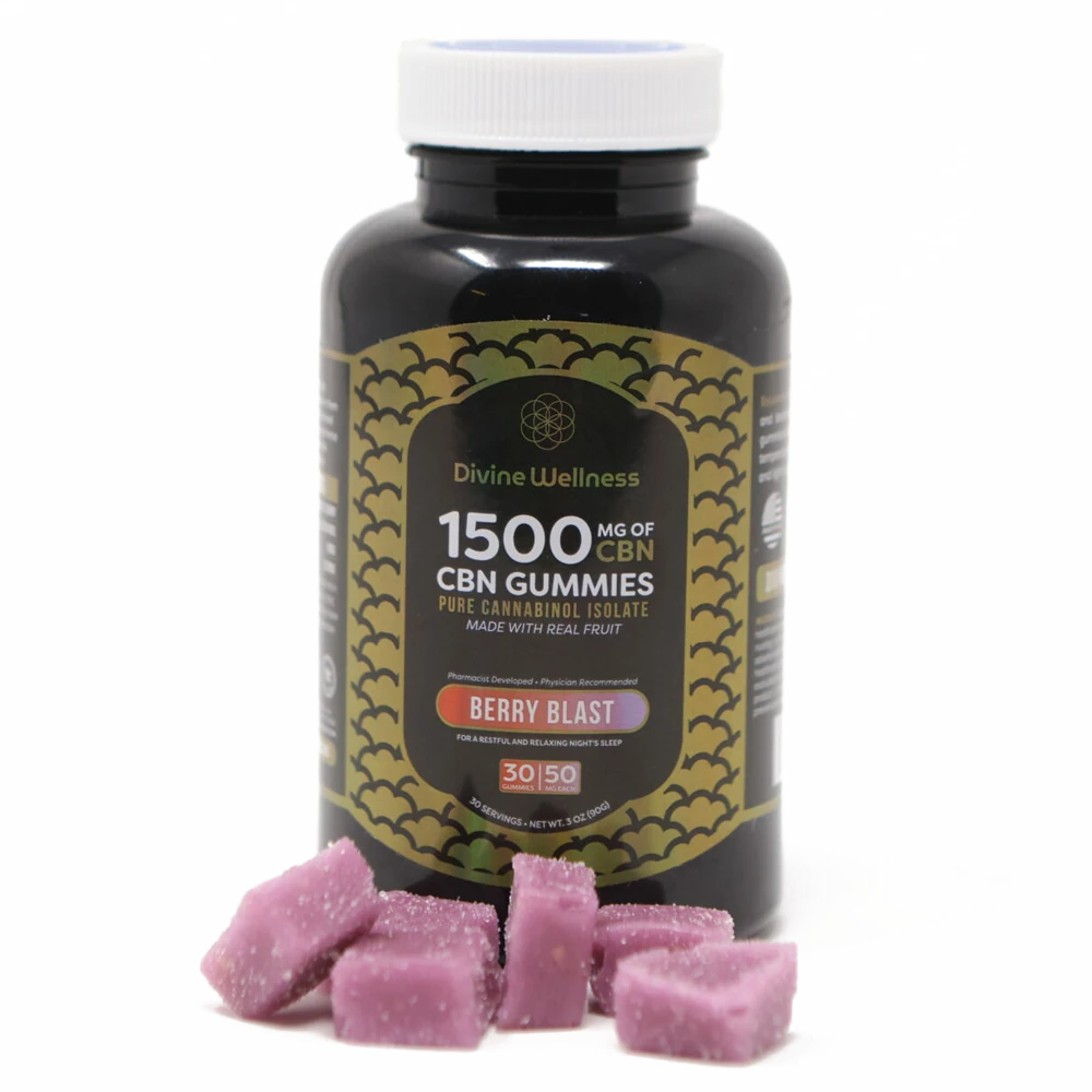 Divine Wellness CBN Gummies 1500 mg