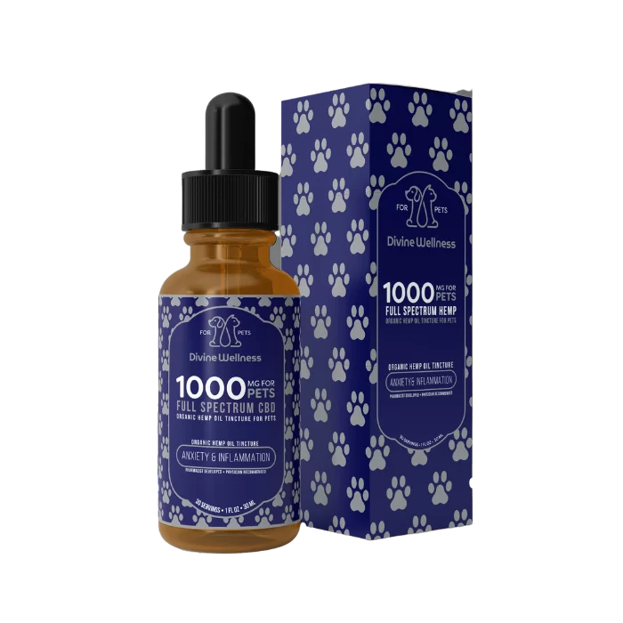 1000mg Full Spectrum CBD Pet Oil